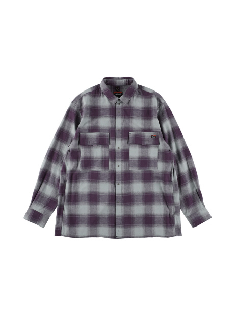 【NANGA/ナンガ】OMBRE CHECK W PX BOX SHIRT/ワークシャツ/ユニセックス【WEB限定】【予約】