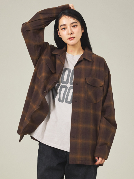 【PENDLETON / ペンドルトン】BOARD SHIRT /ボードシャツ/オープンカラーチェックシャツ