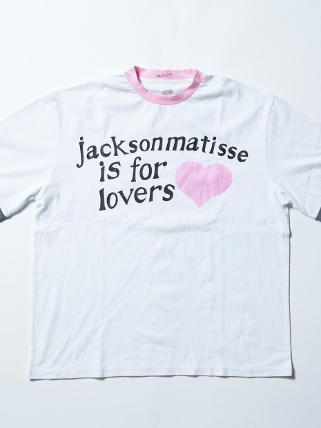 【JACKSON MATISSE/ジャクソンマティス】is for lovers Tee/リンガーTシャツ/ユニセックス【WEB限定】【予約】