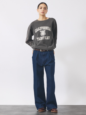 【MIXTA/ミクスタ】TABBY CAT CREW NECK SWEAT /MXT1020007【予約】