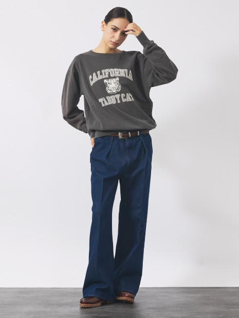 【MIXTA/ミクスタ】TABBY CAT CREW NECK SWEAT /MXT1020007【予約】