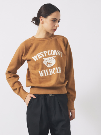 【MIXTA/ミクスタ】CREW NECK SWEAT/クルーネック/ WEST COAST WILD CATS / COUGAR TRAILS/ユニセックス【予約】