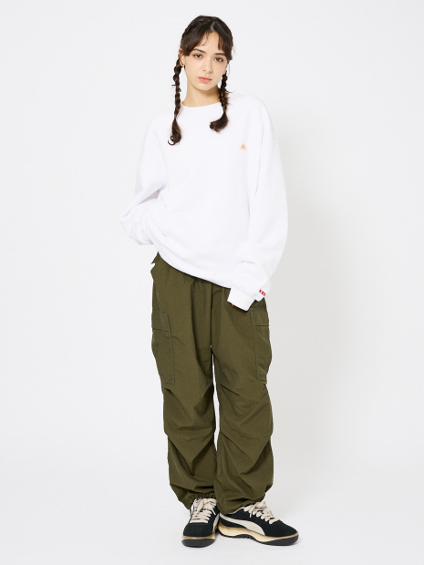 【KELTY / ケルティ】ミニロゴ クルーネックスウェット KE25213069【予約】