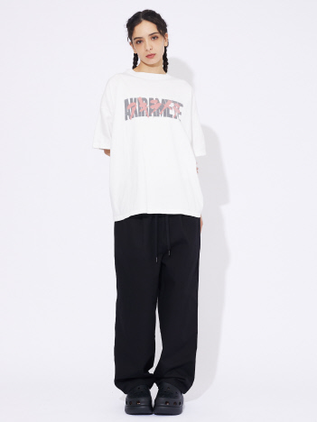【REMI RELIEF / レミ レリーフ】 AKIRAMETE MESSAGE BIGTシャツ/ユニセックス