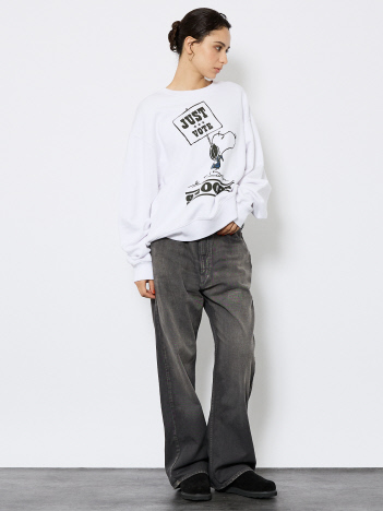 【JOHNBULL/ジョンブル】VINTAGE PEANUTS 裏毛スウェット PIGPEN & SNOOPY / CHARLIE BROWN /ユニセックス/ キャラクター /スヌーピー ピーナッツ【予約】