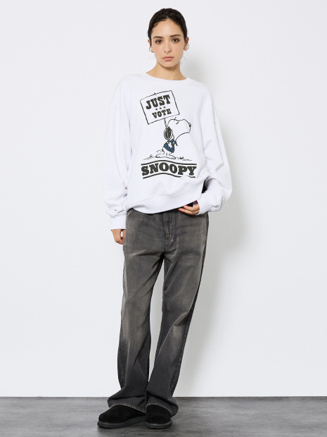 【JOHNBULL/ジョンブル】VINTAGE PEANUTS 裏毛スウェット PIGPEN & SNOOPY / CHARLIE BROWN /ユニセックス/ キャラクター /スヌーピー ピーナッツ【予約】