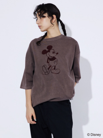 【GOOD ROCK SPEED/グッドロックスピード】Disney / Mickey/ フロッキー/フェードTシャツ【予約】