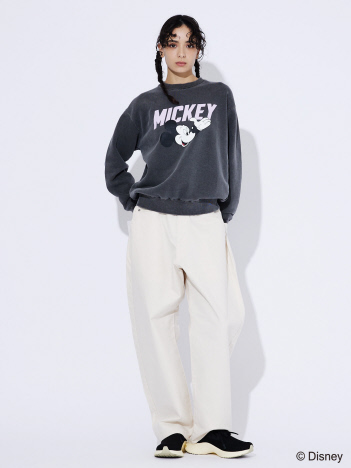 【GOOD ROCK SPEED/グッドロックスピード】MICKEY MOUSE /ミッキーマウス/DESIGN SWEAT/FDS204W/ユニセックス【予約】