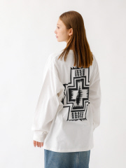 ABAHOUSE - 【PENDLETON / ペンドルトン】Back Print LS Tee/ロングTシャツ/プリント/ユニセックス【WEB限定】
