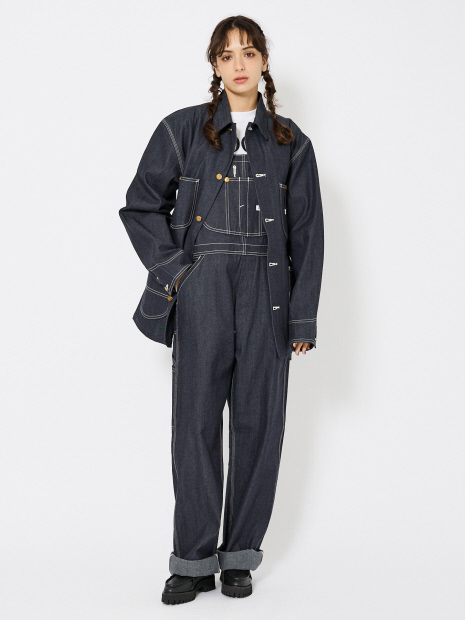 【Lee/リー】 ロコジャケット/LOCO DENIM JACKET/ リジッドデニム/ カバーオール/セットアップ【予約】