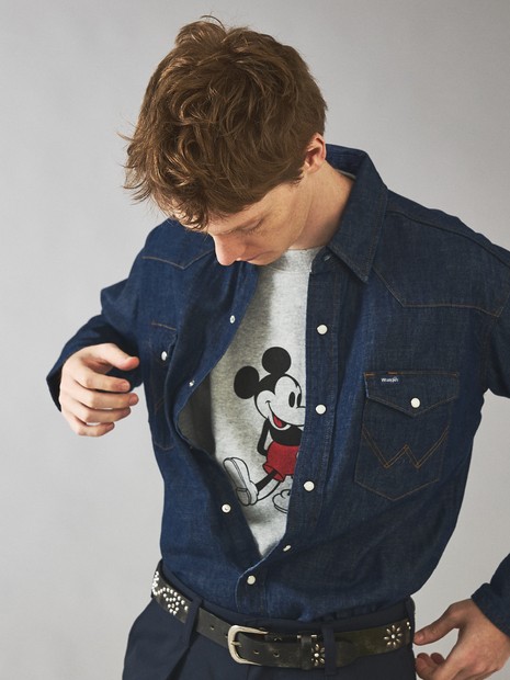 Wrangler/ラングラー】ウエスタンデニムシャツ / Western Denim Shirt