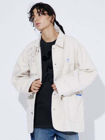 ABAHOUSE - 【Swell Vintage × UNION HERCULES MADE】Hand Painted  Chore Jacket / ハンドペイント /ヴィンテージ /チョアジャケット【予約】