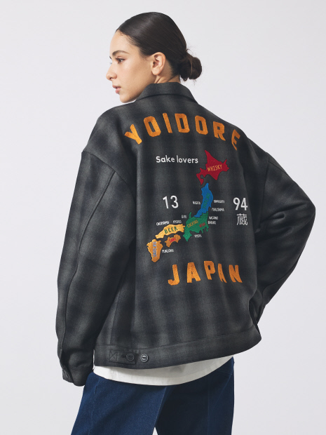 【YOIDORE / ヨイドレ】Souvenir Wool Jacket / スーベニアウールジャケット/ベトジャン/バッファローチェック/ユニセックス【予約】