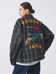 【YOIDORE / ヨイドレ】Souvenir Wool Jacket / スーベニアウールジャケット/ベトジャン/バッファローチェック/ユニセックス
