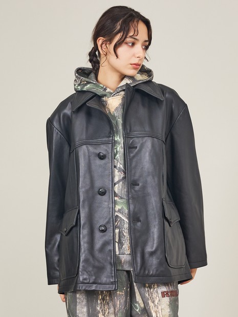 TOWNCRAFT / タウンクラフト】LEATHER RANCHER COAT / レザー