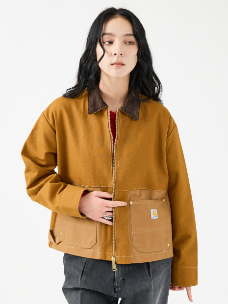 【Carhartt/カーハート】 Upcycled Work Jacket / Unisex Design/リメイクオーバーサイズジャケット /再構築ワークジャケット【予約】