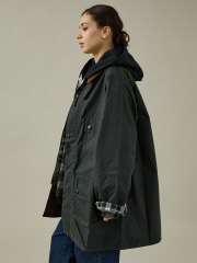 別注】Vandori / ヴァンドリ グレンチェック ニットコート