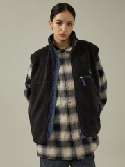 WEB限定【L.L.Bean/エルエルビーン】Boa Fleece Vest / ボアフリース