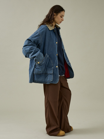 WEB限定【L.L.Bean/エルエルビーン】Field Coat Denim / デニム フィールドコート