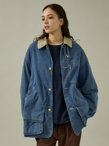 WEB限定【L.L.Bean/エルエルビーン】Field Coat Denim / デニム フィールドコート