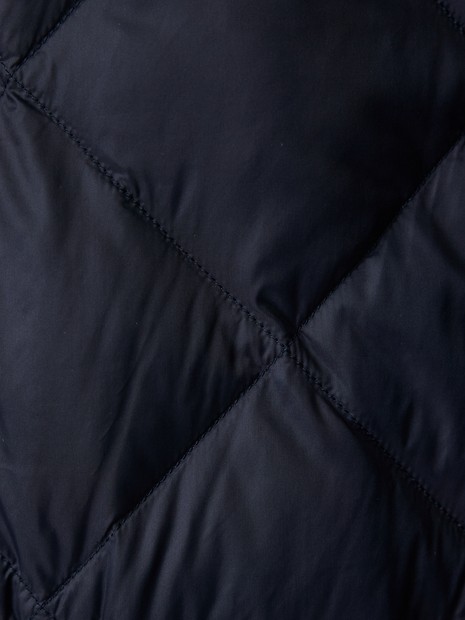 TAION / タイオン】ポンチョ型ダウン/ケープ/ダウン/フード付き/収納