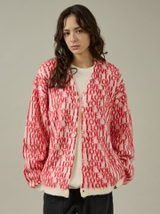 TOWNCRAFT / タウンクラフト】VINTAGE PATTERN SHAGGY CARDIGAN 