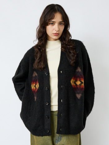 ABAHOUSE - 【PENDLETON / ペンドルトン】Shaggy Cardigan / シャギー カーディガン/ユニセックス【予約】
