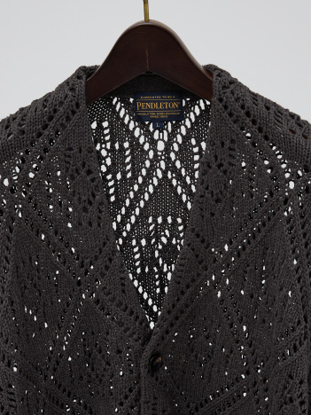 【PENDLETON/ペンドルトン】Lace Stitch Cardigan/カーディガン/ユニセックス【WEB限定】