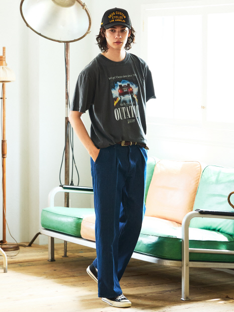 【Wrangler/ラングラー】WRANCHER WIDE DENIM/ランチャーフレアーワイドデニム/ユニセックス/W11190【予約】