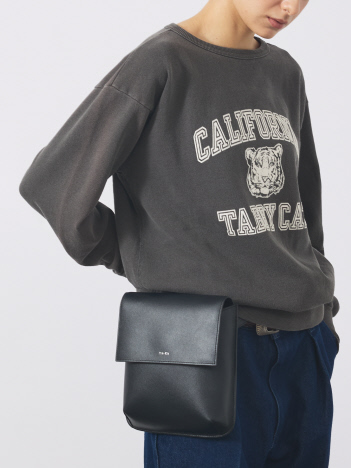 【YArKA/ヤーカ】real leather Flap 2way bag Soft Leather/本革/2WAYバッグ/ Y2501BLB67【予約】