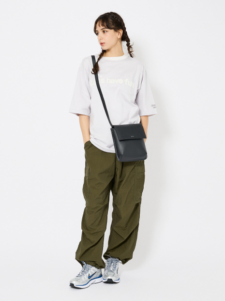【YArKA/ヤーカ】real leather Flap 2way bag Soft Leather/本革/2WAYバッグ/ Y2501BLB67【予約】