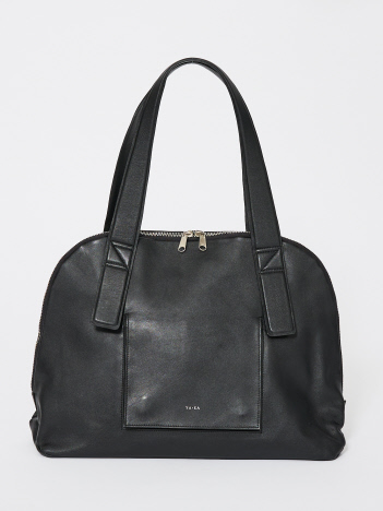 【YArKA/ヤーカ】real leather emboss handle tote bag / 凹凸ハンドルトートバッグ / Y2409ARB55【予約】