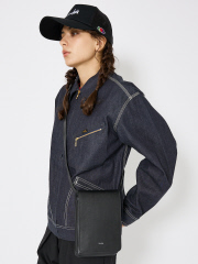 ABAHOUSE - 【YArKA/ヤーカ】 real leather box flap shoulder bag /リアルレザーフラップ ショルダー バッグ /Y2412ARB62【予約】