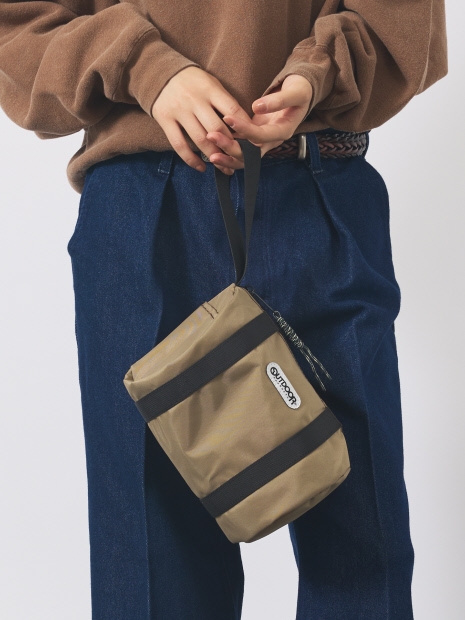 【OUTDOOR PRODUCTS / アウトドアプロダクツ】mini drum pouch/ミニドラムポーチ/ユニセックス251111【予約】