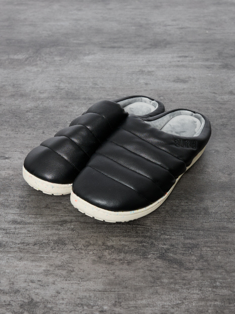 【SUBU/スブ】SB028 Re:ECO LEATHER / サステナブル エコレザー ダウンサンダル / 冬用サンダル/ユニセックス【予約】