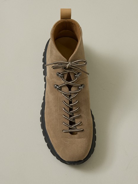 SUEDE MOUNTAIN BOOTS / マウンテンブーツ/厚底/軽量ブーツ / ユニ