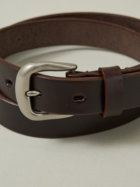 Genuine Aniline Leather Belt / ジェニュイン アニリン レザーベルト