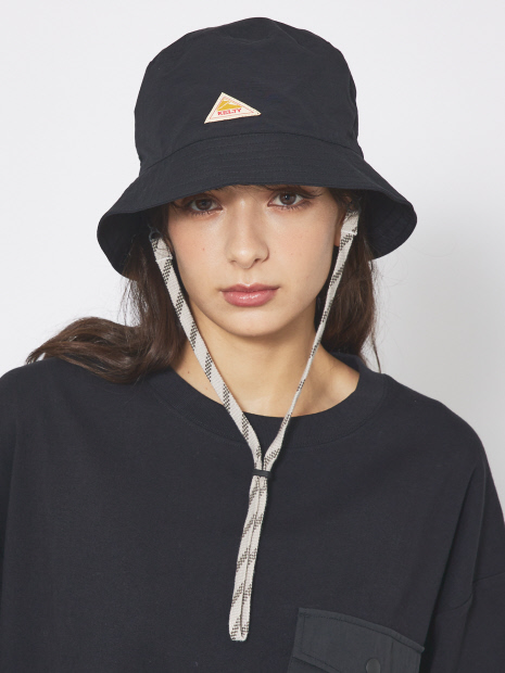 【KELTY/ケルティー】/ワンポイント 紐付き配色バケットハット / アドベンチャーハット【予約】