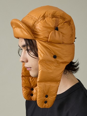 【NANGA/ナンガ】MOUNTAIN LODGE DOWN EAR FLAP CAP/ダウン/防寒/ユニセックス【WEB限定】