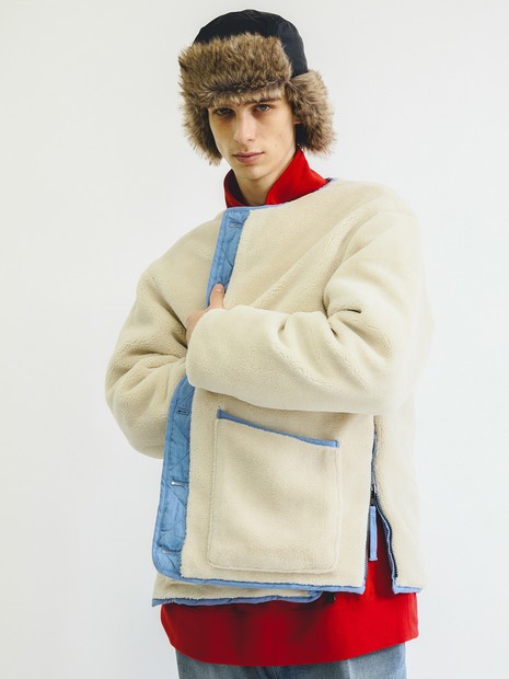 【NANGA/ナンガ】AURORA TEX FUR FLIGHT CAP/フライトキャップ/ファー/ユニセックス【WEB限定】