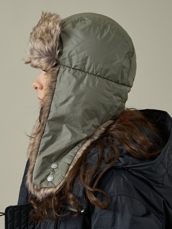 【NANGA/ナンガ】AURORA TEX FUR FLIGHT CAP/フライトキャップ/ファー/ユニセックス【WEB限定】