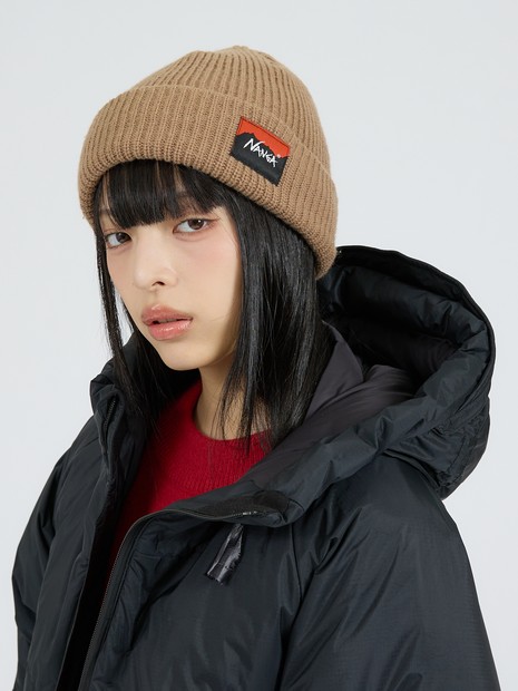 NANGA/ナンガ】BOX LOGO BULKY BEANIE/ビーニー/ニット帽/ユニセックス