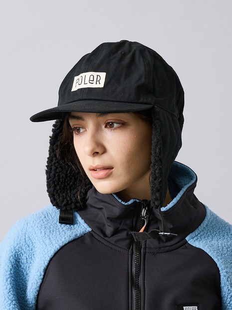 POLER / ポーラー】2WAY COTTON BOA FLAP CAP / コットン ボア