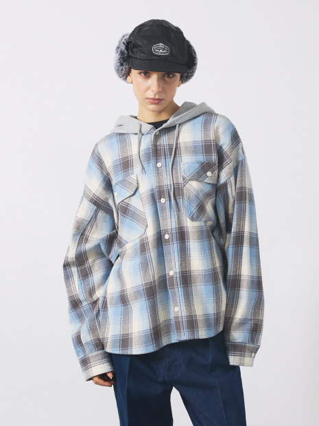 【POLER / ポーラー】FLIGHT NYLON FUR FLAP / フライト ナイロン ファー フラップキャップ【予約】