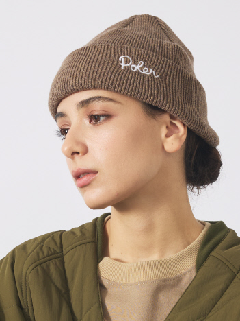 ABAHOUSE - 【POLER / ポーラー】SHALLOW BEANIE / シャロー ビーニー/ユニセックス【予約】