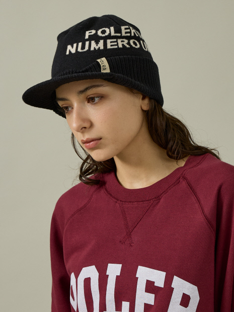 【POLER / ポーラー】BRIM BEANIE / ブリム ビーニー/ユニセックス