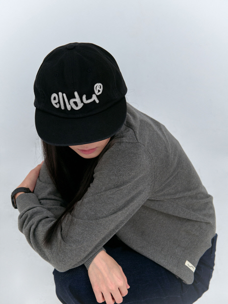 【elldu/エルドゥ】elldu applique-ap/キャップ/ユニセックス/韓国発【WEB限定】【予約】
