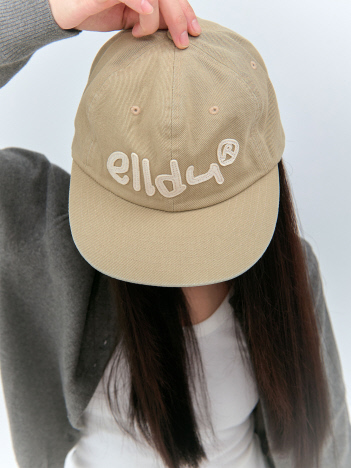 ABAHOUSE - 【elldu/エルドゥ】elldu applique-ap/キャップ/ユニセックス/韓国発【WEB限定】【予約】