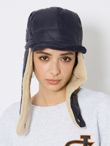 【TAION / タイオン】ミリタリー ダウンキャップ/リバーシブル/パイロットキャップ/ユニセックス【WEB限定】【予約】