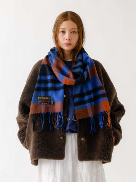 【TWEEDMILL / ツイードミル】Lambswool Scarf / ラムウールマフラー【予約】